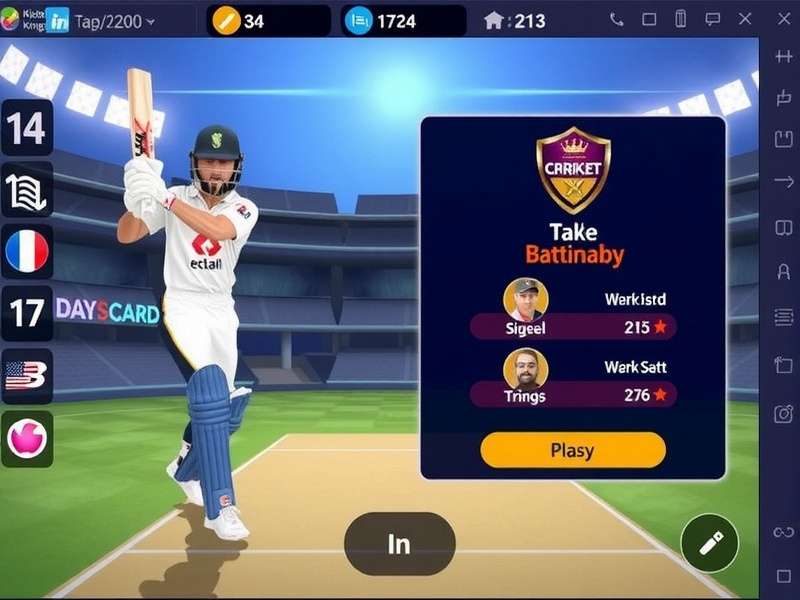 Kolkata Kings Cricket Blast Game Screenshot