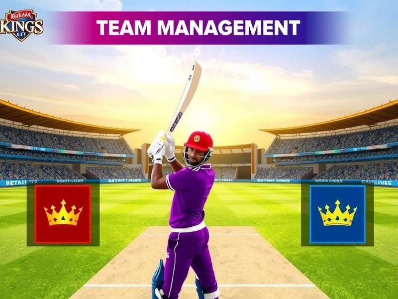 Kolkata Kings Cricket Blast Batting Interface
